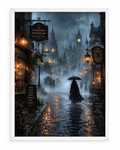 Wandering Apothecary Gothic Witch Street Art Print